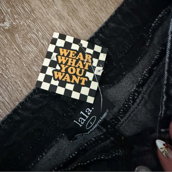 Dressed in LALA Asymmetrical Denim Maxi Skirt - Picture 3 of 3